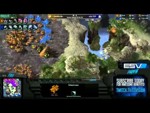 ESV Korean Weekly Season 3 - Week 1 Day 2 - ZeNEX.Life[Z] VS oGsTOP[T] - Game 2
