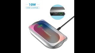 Wireless Charger with 30W Power Delivery & 18W Fast Charger Ports