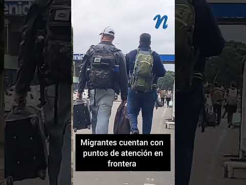 Mitgrantes cuentan con punto de atención en la frontera | #frontera #bolivar #tachira #tachira