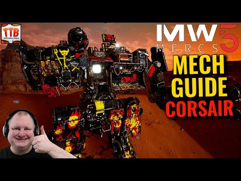 GUIDE: THE CORSAIR! - Mechwarrior 5: Mercenaries DLC Heroes of the Inner Sphere