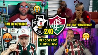 REAÇÕES do FLUMINENSE REVOLTADO - VASCO 2X0 FLUMINENSE | REACT