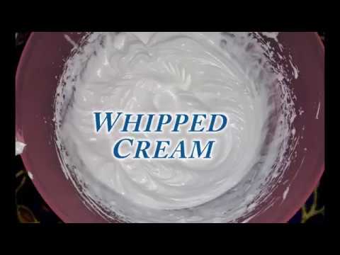 How to make Whipped Cream at home | How to Make Whipped Cream Frosting | Ghar ka Hoonar Video
