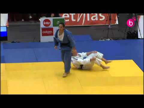 Lola Mansour championne de Belgique de judo