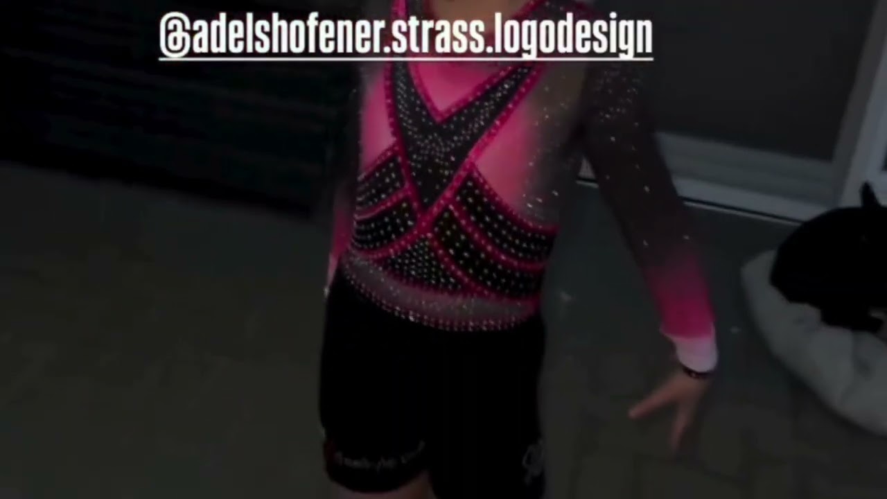 Strass auf Trikotstoff Test Video