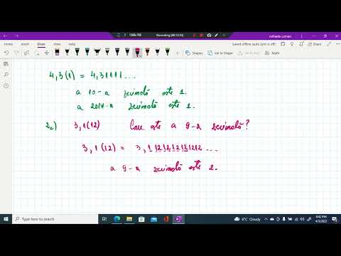 Exercitii transformarea fractiilor zecimale in fractii ordinare partea 1