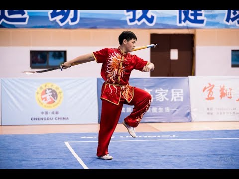 Men's Broadsword 男子大刀  朴刀 第34名 煤矿体协 介世龙 7.74分