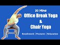 Office Break Yoga Chair Yoga For Elderly Mayur Karthik