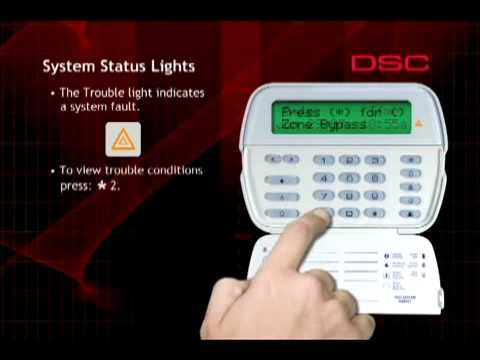 DSC PowerSeries System Status Lights