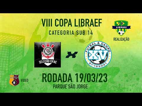 SELEÇÃO CIFAC X XV DE PIRITUBA - SUB 14