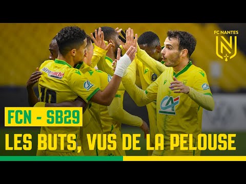 FC Nantes - Stade Brestois 29 : les buts, vus de la pelouse