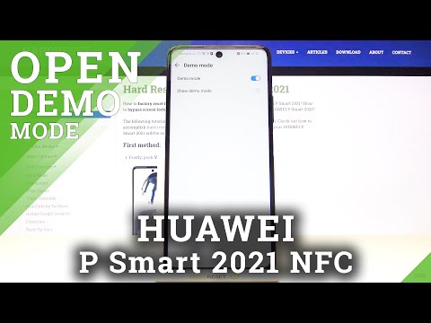Demo Mode in HUAWEI P Smart 2021 NFC – Kiosk / Floor Mode