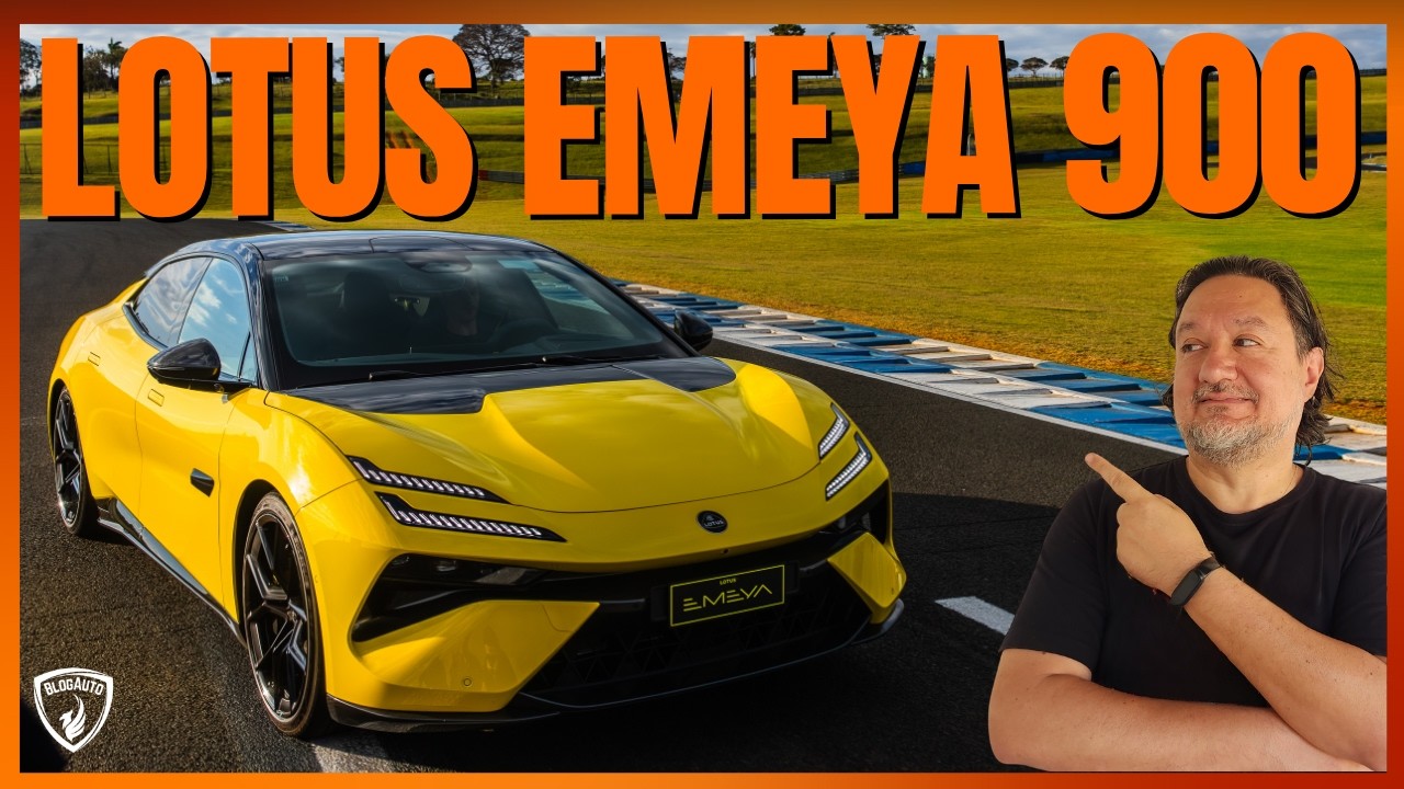 Pilotamos o Lotus Emeya 900 na pista: 918 cv, 532 km de autonomia e preço de R$ 975 mil