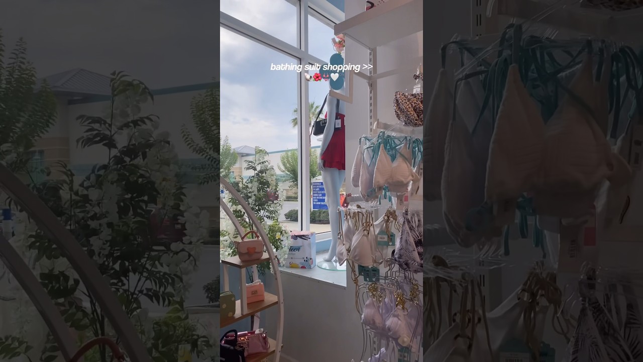 shopping for bathing suits! #beach #bathingsuit #shopping #fyp #shorts