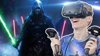 LIGHTSABER DUEL WITH A SITH LORD! | Lightblade VR: Desert Temple (HTC Vive Gameplay)