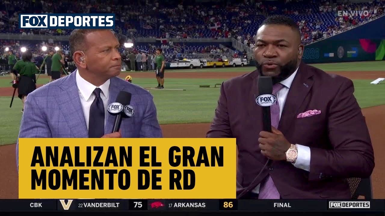 😌🇩🇴 ALEX RODRÍGUEZ y DAVID ORTIZ analizan el gran momento de REPÚBLICA DOMINICANA | WBC 2026