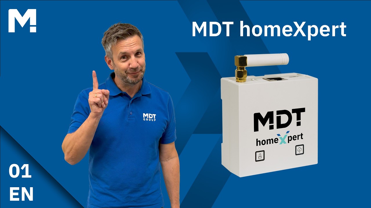 MDT homeXpert – Your server for your KNX RF wireless smart home