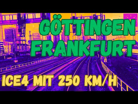 Führerstandsmitfahrt auf einem ICE von Göttingen nach Frankfurt | Höchstgeschwindigkeit 265 km/h 🚄💨