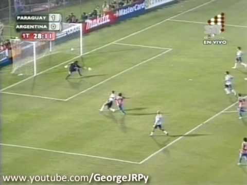 Paraguay 1 vs. Argentina 0 South Africa 2010 Qualifiers Salvador Hicar