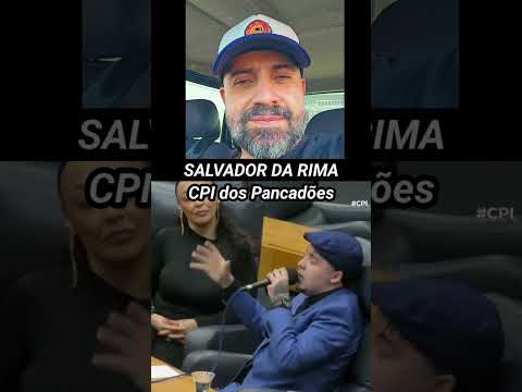 Salvador da Rima na CPI dos Pancadões