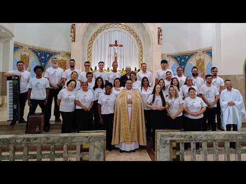 Apresentação do Coral Senhora da Saúde na Missa de Pascoa - Lambari MG 05 04 2026