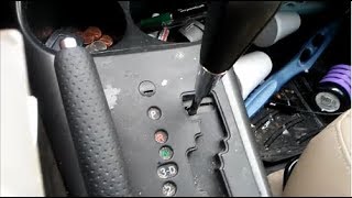 How To Fix A Shift Lever Stuck in Park on Toyota RAV4