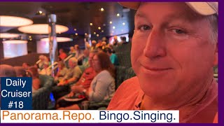 Vlog #18 FREE BINGO?? on the Carnival Panorama Repositioning 25-day Singapore to Long Beach