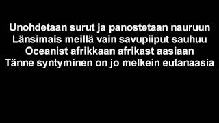 Juno - Matkamies (sanat)