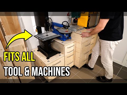 These Mobile Tool Carts changed my workshop forever! Here is how I made them