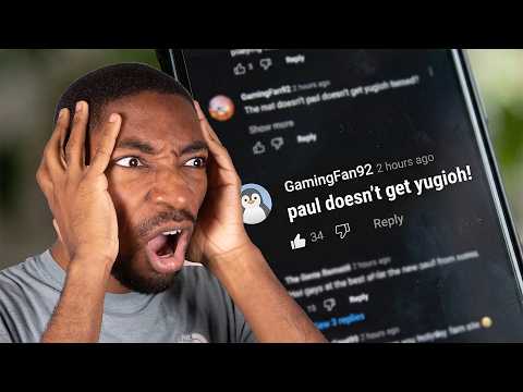 Paul Crashes Out Over Yu-Gi-Oh Comments