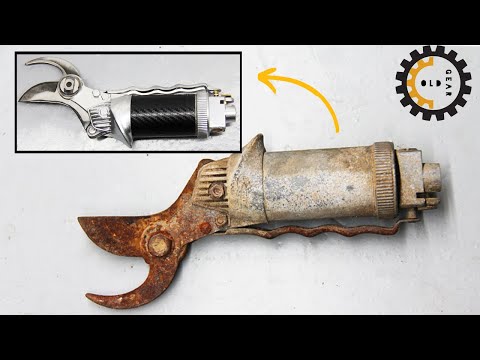 Pneumatic Scissors Restoration | Old gear