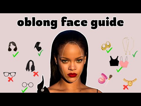 Oblong face guide ( glow up tips✨)