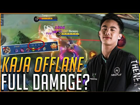 KAJA OFFLANE META? 1 HIT BUILD BY RENEJAY!