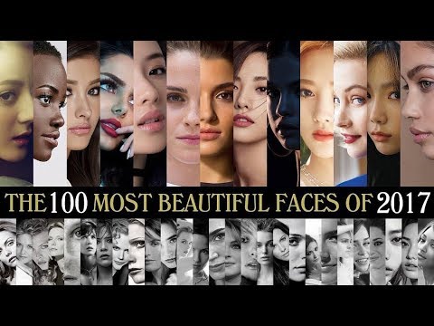 The 100 Most Beautiful Faces of 2017 thumnail