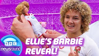 Meet Ellie Kildunne's Barbie Doll! 🏉 | Newsround | News For Kids