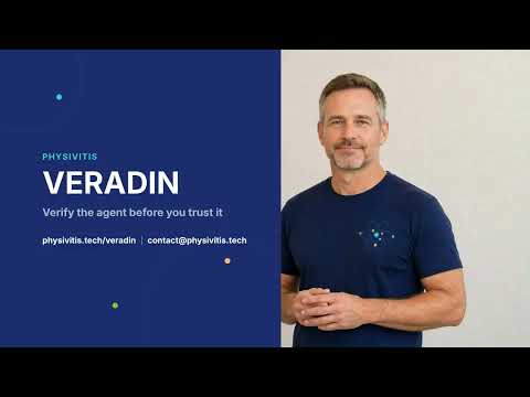 Your AI agent can pass every test and still act differently in production. This is VERADIN.
