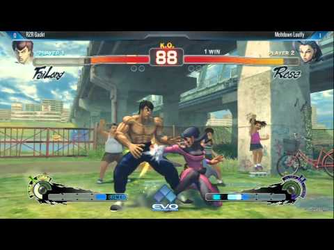 EVO 2014 - Louffy ( Rose ) vs Gackt ( Fei ) - USF4 TOP 8