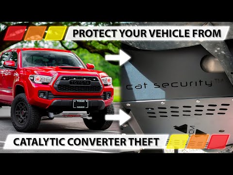 Toyota Tacoma Mods | Protect Your 🌮 From Thieves With A Cat Security Catalytic Converter Shield