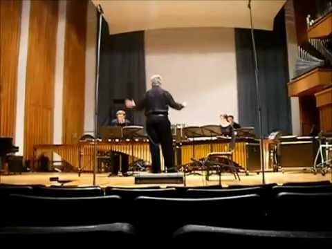 Radioactive Octopus  for Marimba Quartet by Steven Simpson, Penn State 11-29-11.mp4