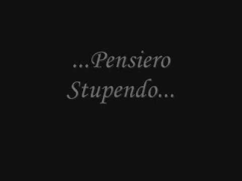 download lagu mp3 mp4 Pensiero Stupendo Parole, download lagu Pensiero Stupendo Parole gratis, unduh video klip Pensiero Stupendo Parole
