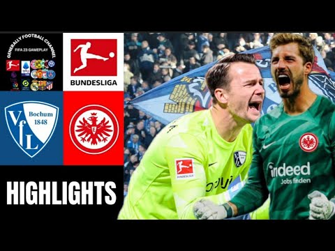 VfL Bochum vs Eintracht Frankfurt   4.Spieltag Bundesliga Highlights