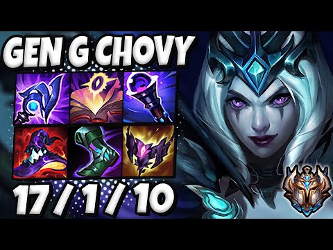 Gen G Chovy Leblanc vs T1 Faker Poppy [ MID ] Korea Challenger ✅