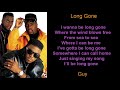 Long Gone by Guy (Lyrics)
