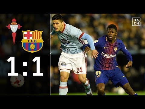 Ousmane Dembele gibt Comeback: Celta Vigo - FC Barcelona 1:1 | Highlights | Copa del Rey | DAZN