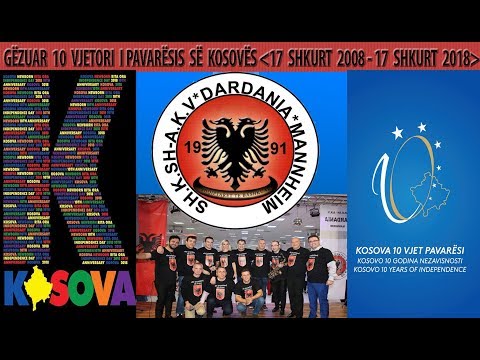 10 Vjetori i Pavarsis së Kosovës -Mannheim 16.02.2018.