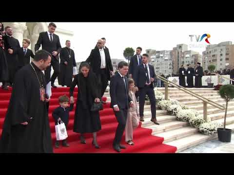 Slujba de sfințire a picturii Catedralei Naționale