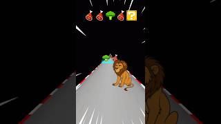 week lion Vs strong lion who will win the game today IQ #shorts #roblox #challenge