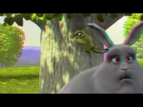 Anaglyph 3D Video Animation -=  Cartoon Full HD Red Cyan Movie