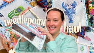 Needlepoint Haul - Penny Linn, Angelic Stitch, Howdy Honey, Rachel Barri, Golden Threads + WIPS