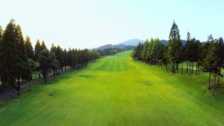 preview picture of video '【ゴルフ場空撮】夜須高原カントリークラブ 南コース HOLE9　【Drone】YASUKOUGEN Country Club South'