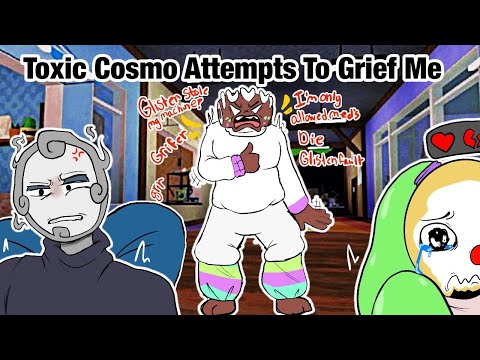 Toxic Cosmo Attempts To Grife Me || Dandy's World